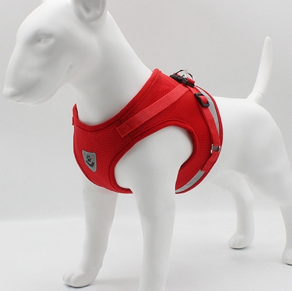 Reflective Harness Pet Vest / Leash Set - LARGE - Picture 3 of 11